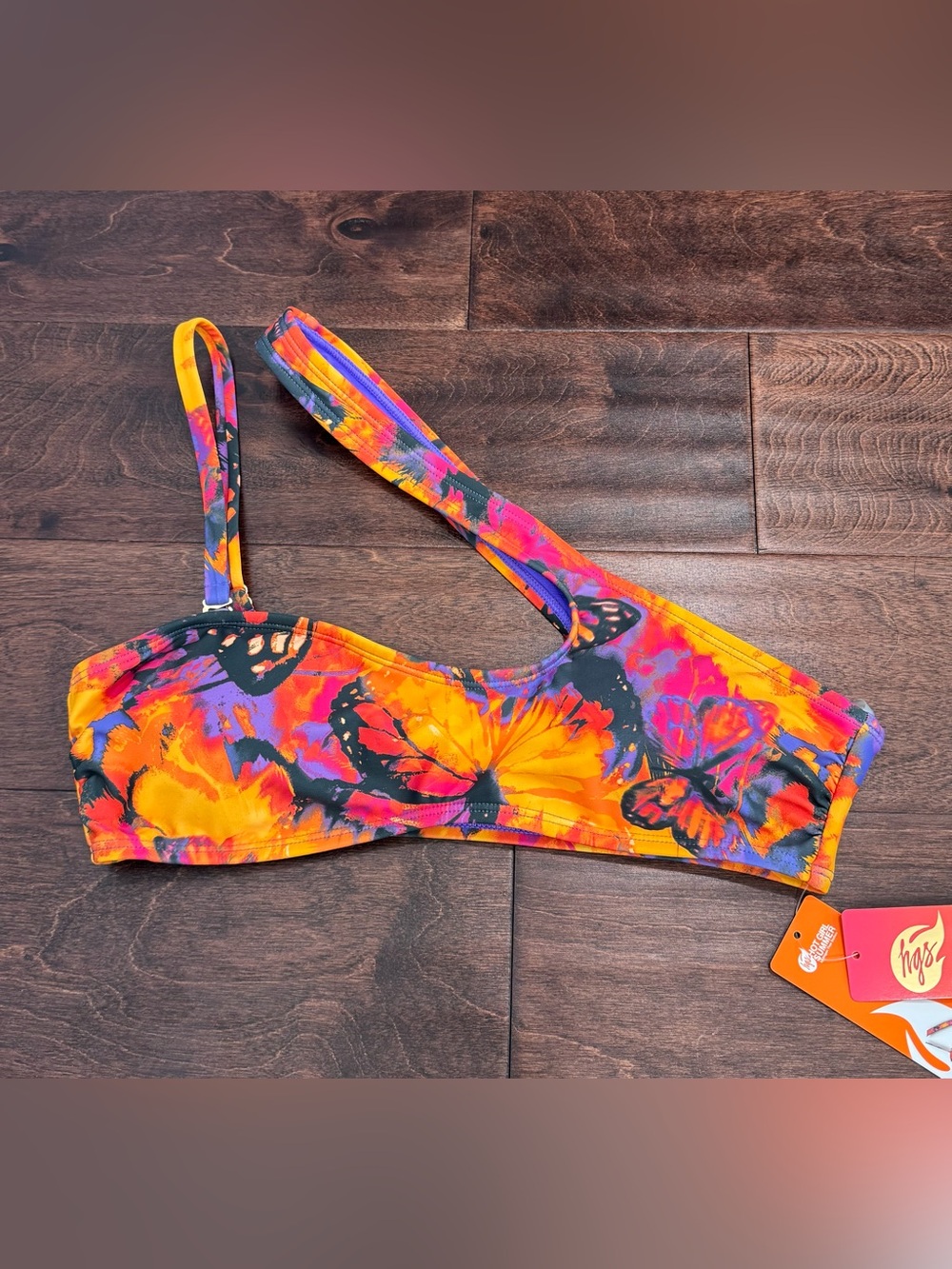 NEW Hot Girl Summer Bikini Top Bathing Suit Swim Top, women’s size Medium